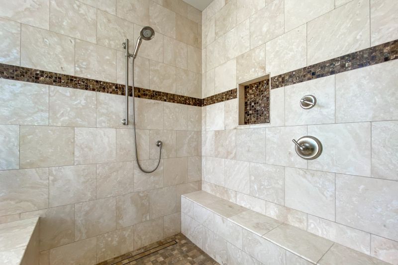 Compact Shower with Niche Storage
